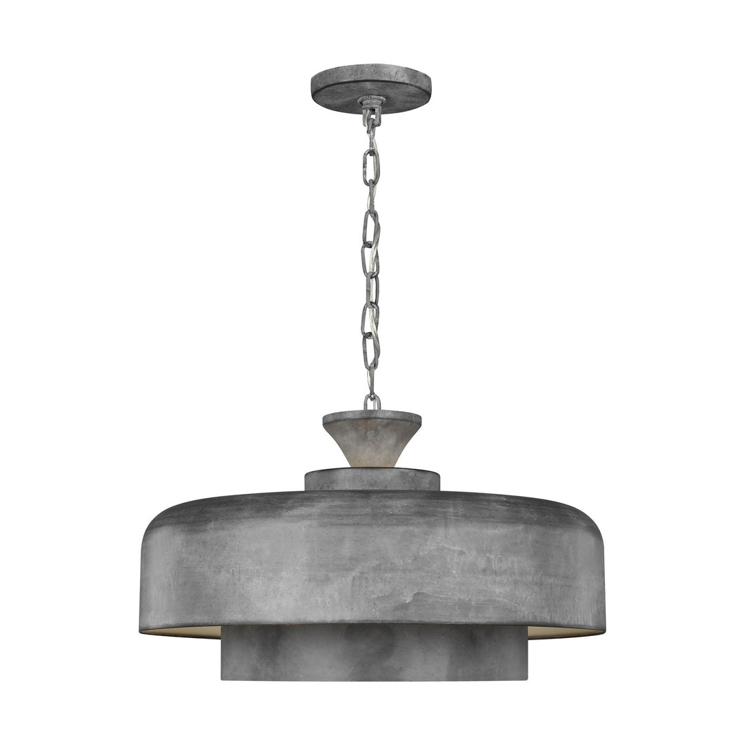 Visual Comfort Studio Haymarket EP1001WGV Pendant Light - Weathered Galvanized