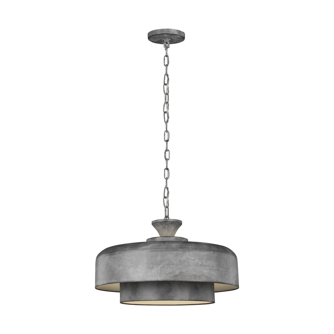 Visual Comfort Studio Haymarket EP1001WGV Pendant Light - Weathered Galvanized