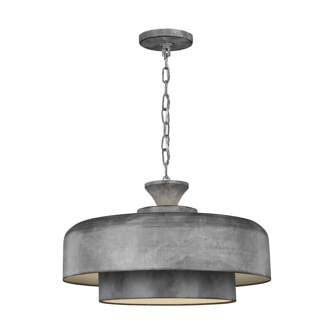 Visual Comfort Studio Haymarket EP1001WGV Pendant Light - Weathered Galvanized