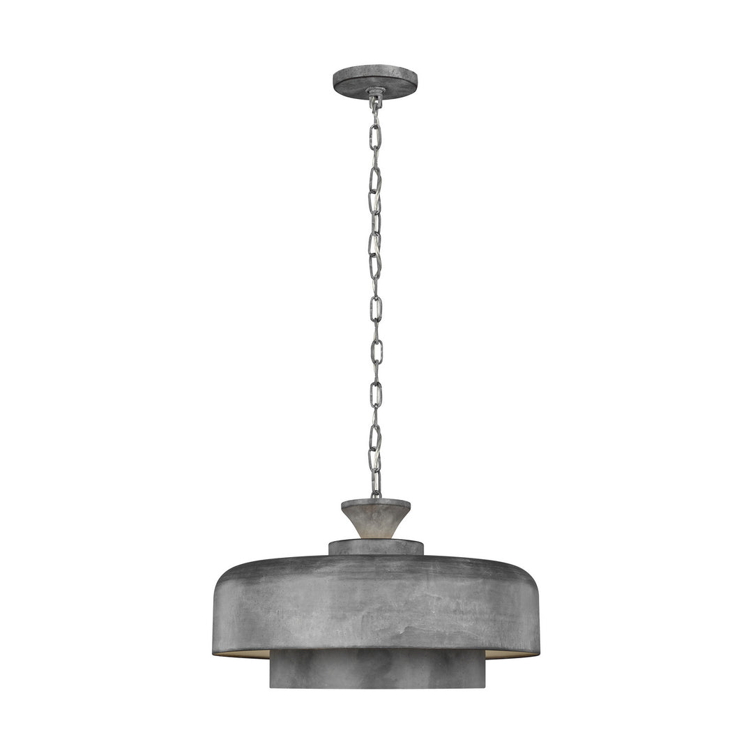 Visual Comfort Studio Haymarket EP1001WGV Pendant Light - Weathered Galvanized