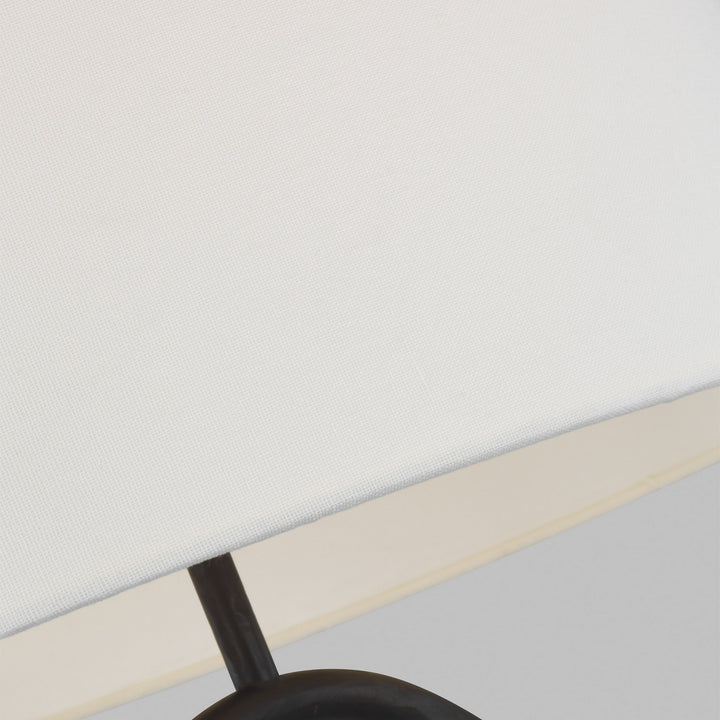 Visual Comfort Studio ET1001AI1 Indo One Light Table Lamp Lamp Bronze / Dark