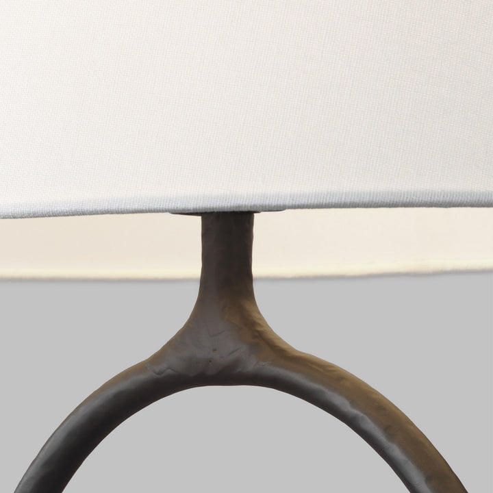 Visual Comfort Studio ET1001AI1 Indo One Light Table Lamp Lamp Bronze / Dark
