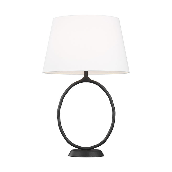 Visual Comfort Studio ET1001AI1 Indo One Light Table Lamp Lamp Bronze / Dark
