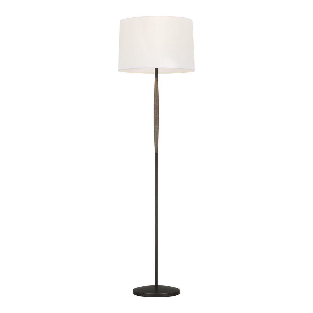 Visual Comfort Studio ET1101WDO1 Ferrelli One Light Floor Lamp Lamp Bronze / Dark