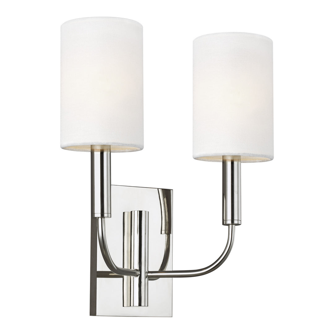 Visual Comfort Studio Brianna EW1002PN Wall Light - Polished Nickel