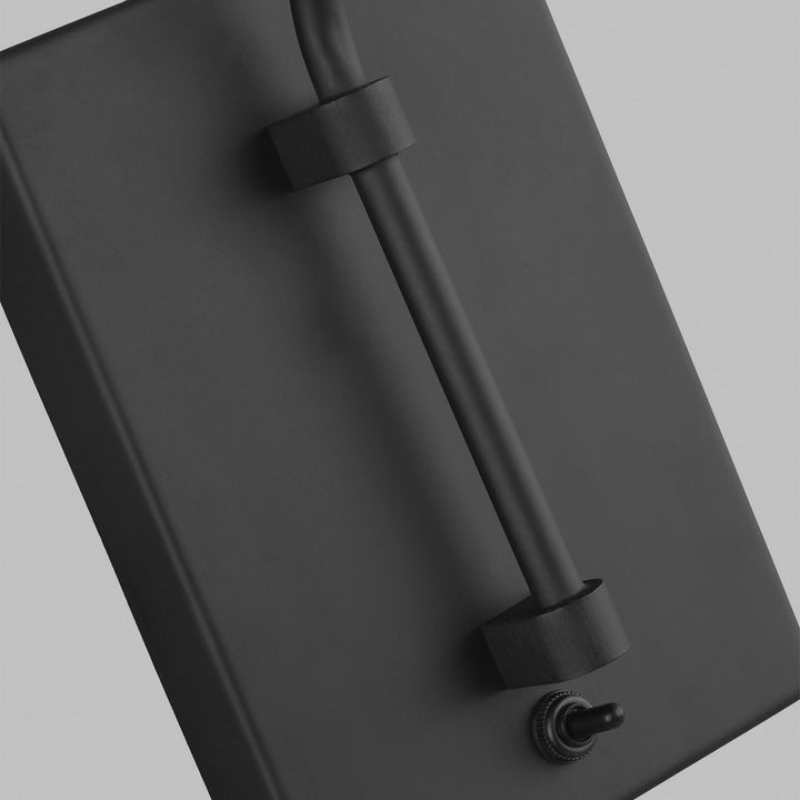 Visual Comfort Studio EW1041MBK Simon One Light Wall Sconce Lamp Black