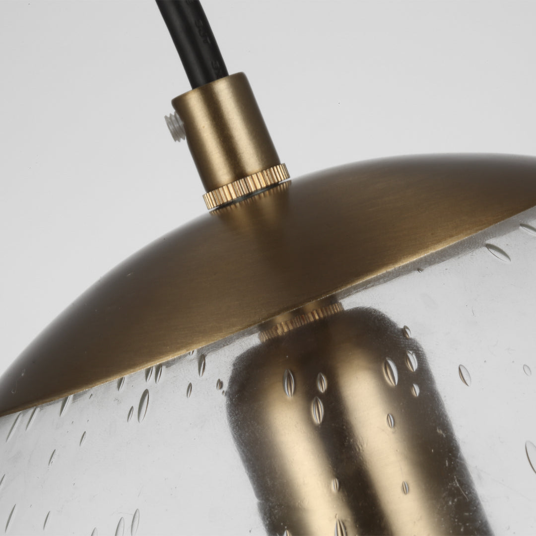 Visual Comfort Studio Leo - Hanging Globe 6601801EN7-848 Pendant Light - Satin Brass