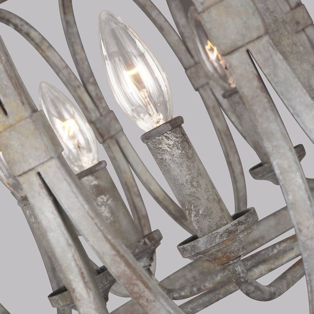 Visual Comfort Studio Patrice F3351/8DA Chandelier Light - Deep Abyss