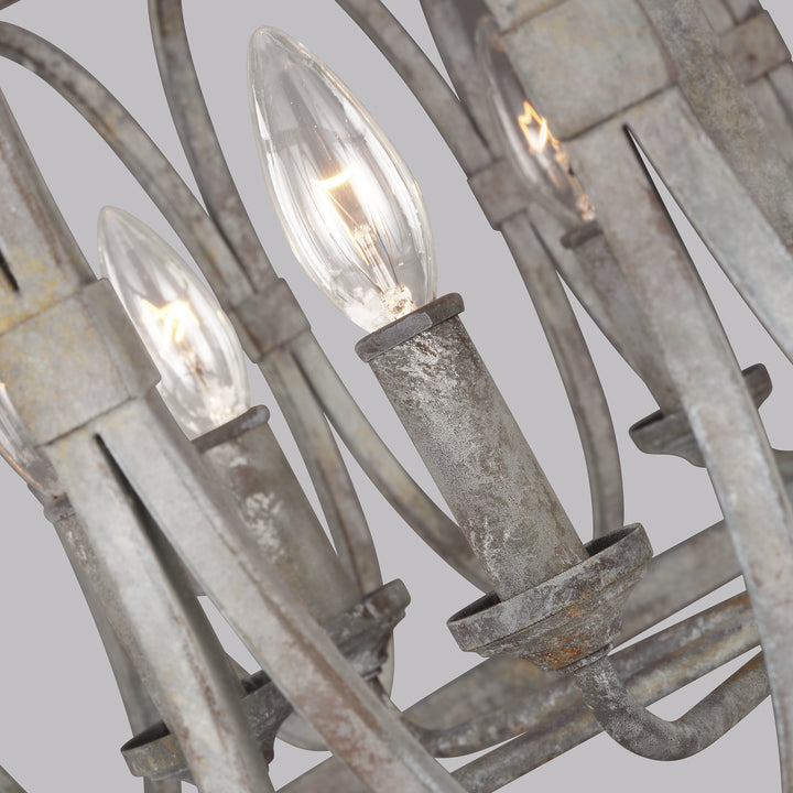 Visual Comfort Studio Patrice F3351/8DA Chandelier Light - Deep Abyss