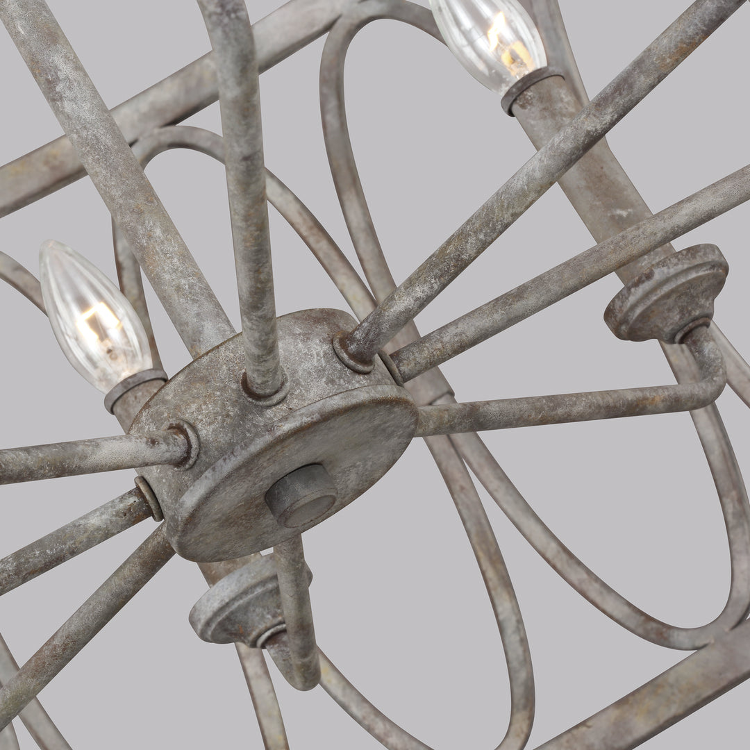 Visual Comfort Studio Patrice F3351/8DA Chandelier Light - Deep Abyss