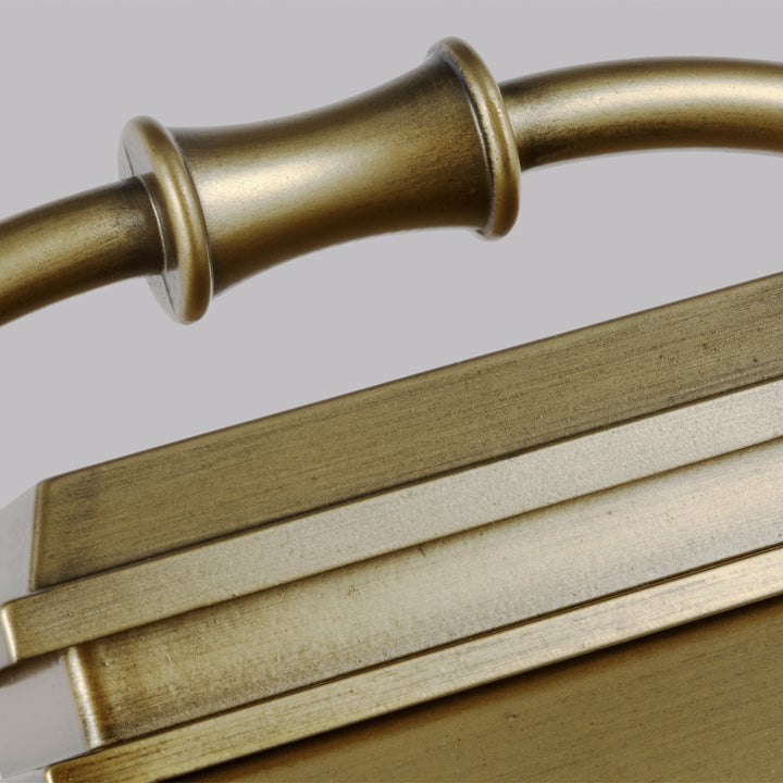 Visual Comfort Studio OL13202PDB Wellsworth Four Light Lantern Outdoor Brass