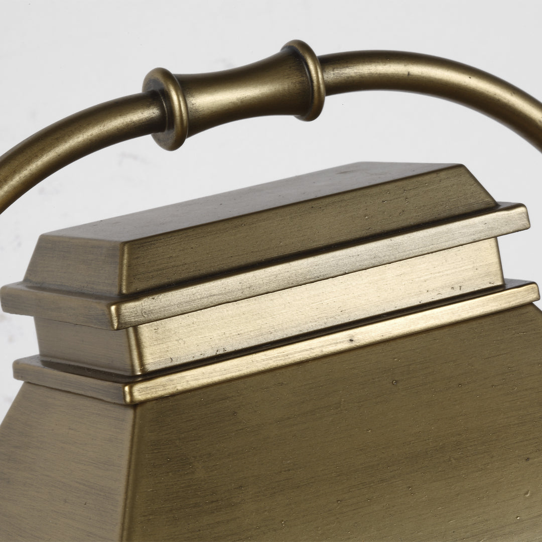 Visual Comfort Studio OL13207PDB Wellsworth Three Light Post Lantern Outdoor Brass