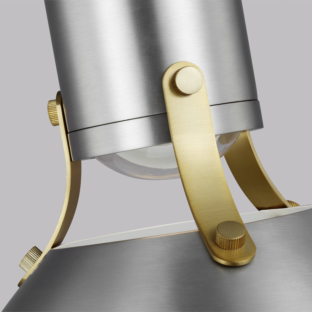 Visual Comfort Studio Brynne P1443SN-L1 Pendant Light - Satin Nickel