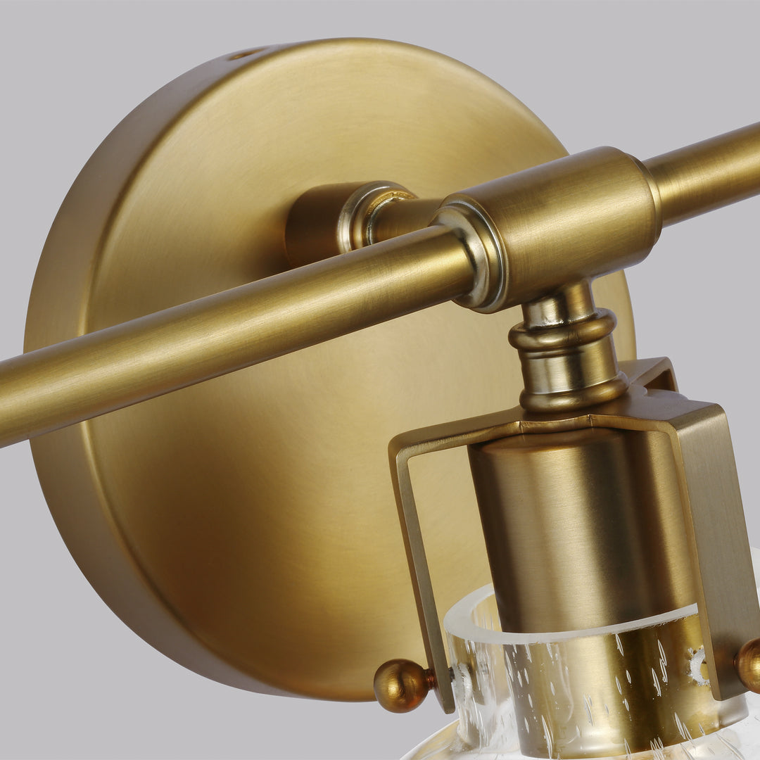 Visual Comfort Studio Clara VS24403BBS Bath Vanity Light 24 in. wide - Burnished Brass
