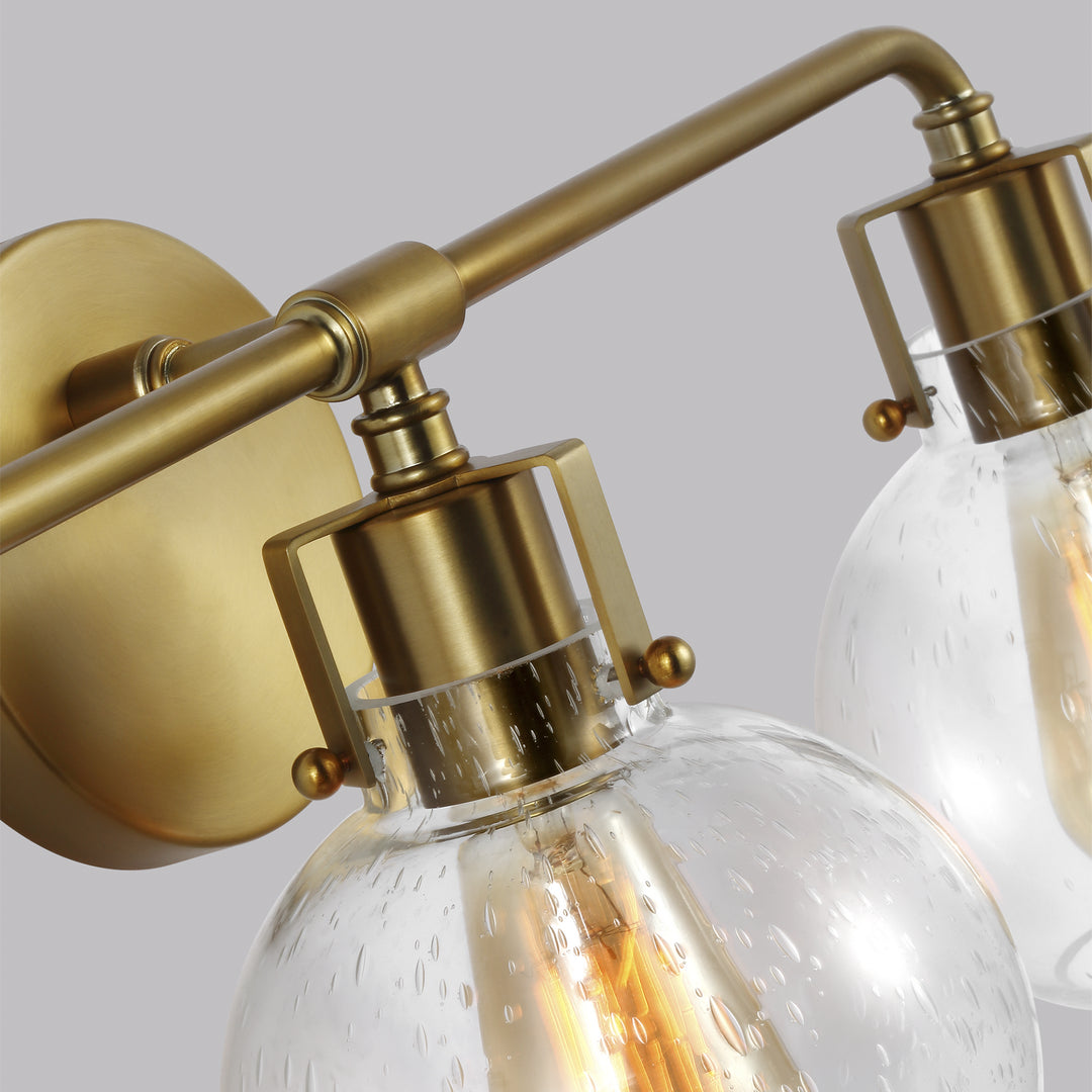 Visual Comfort Studio Clara VS24403BBS Bath Vanity Light 24 in. wide - Burnished Brass
