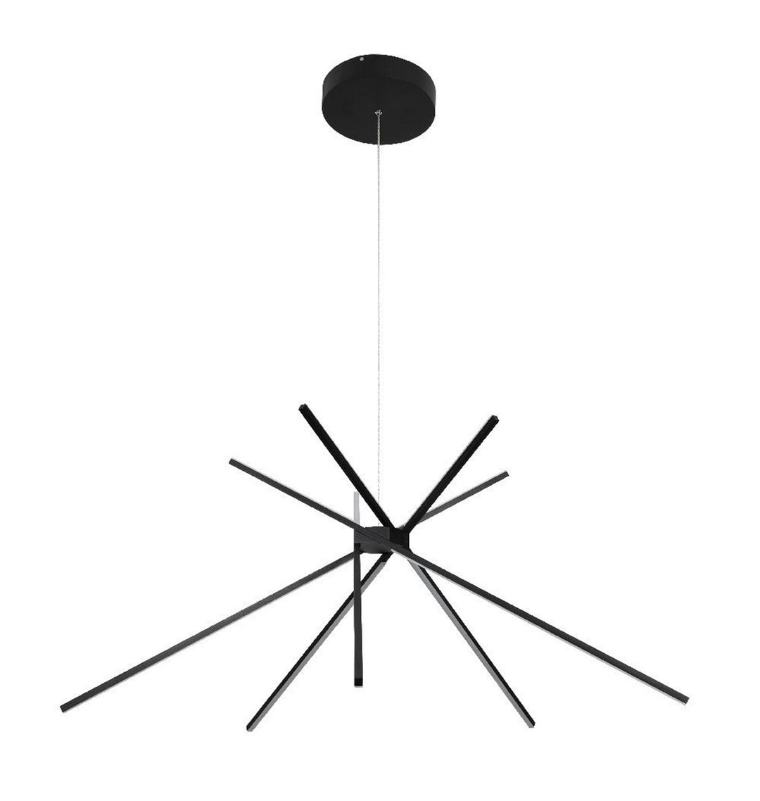 Bethel International ALU01C42B Chandelier Light - Matte Black