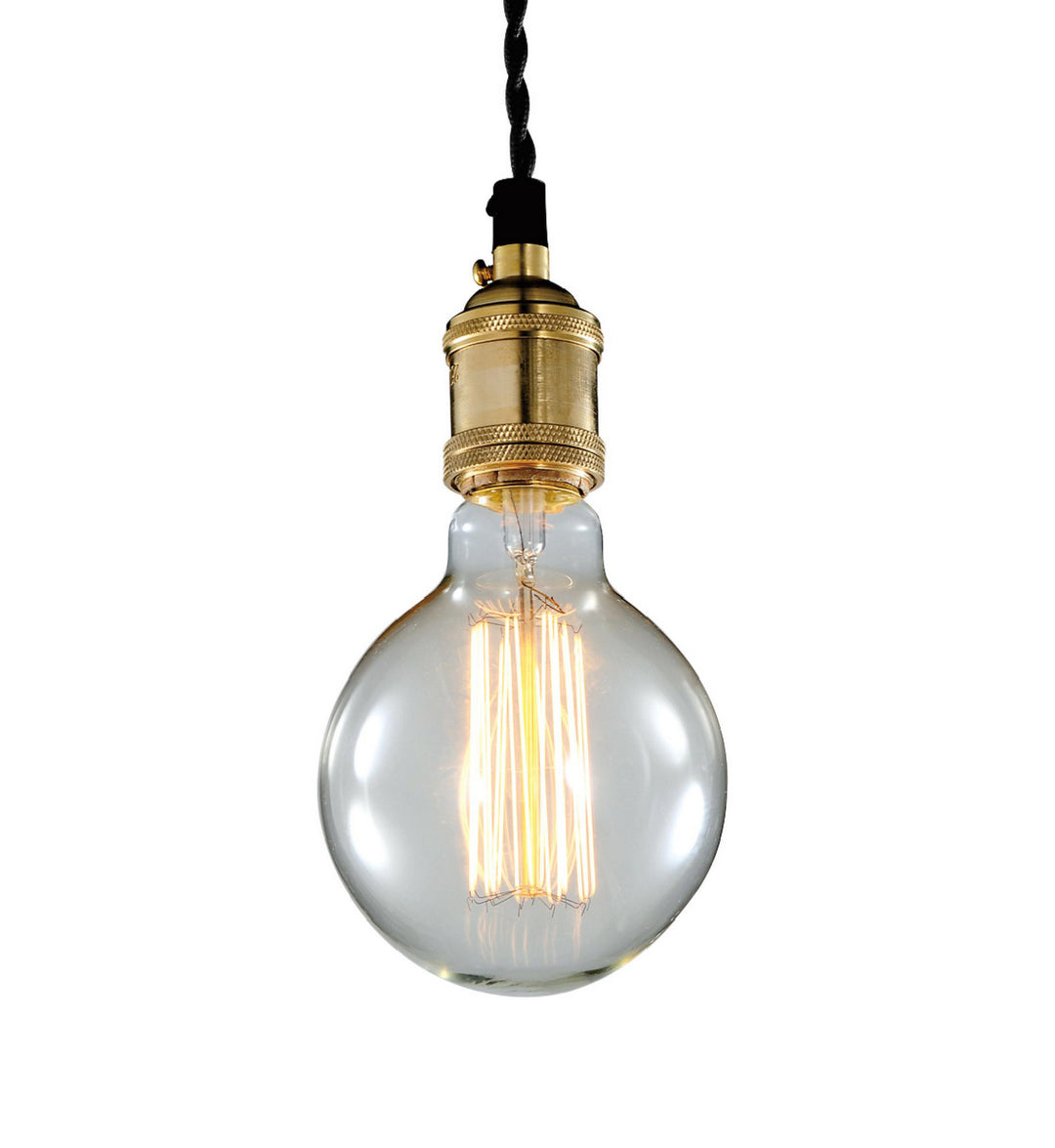 Bethel International AV60-1BLK Pendant Light - Brass