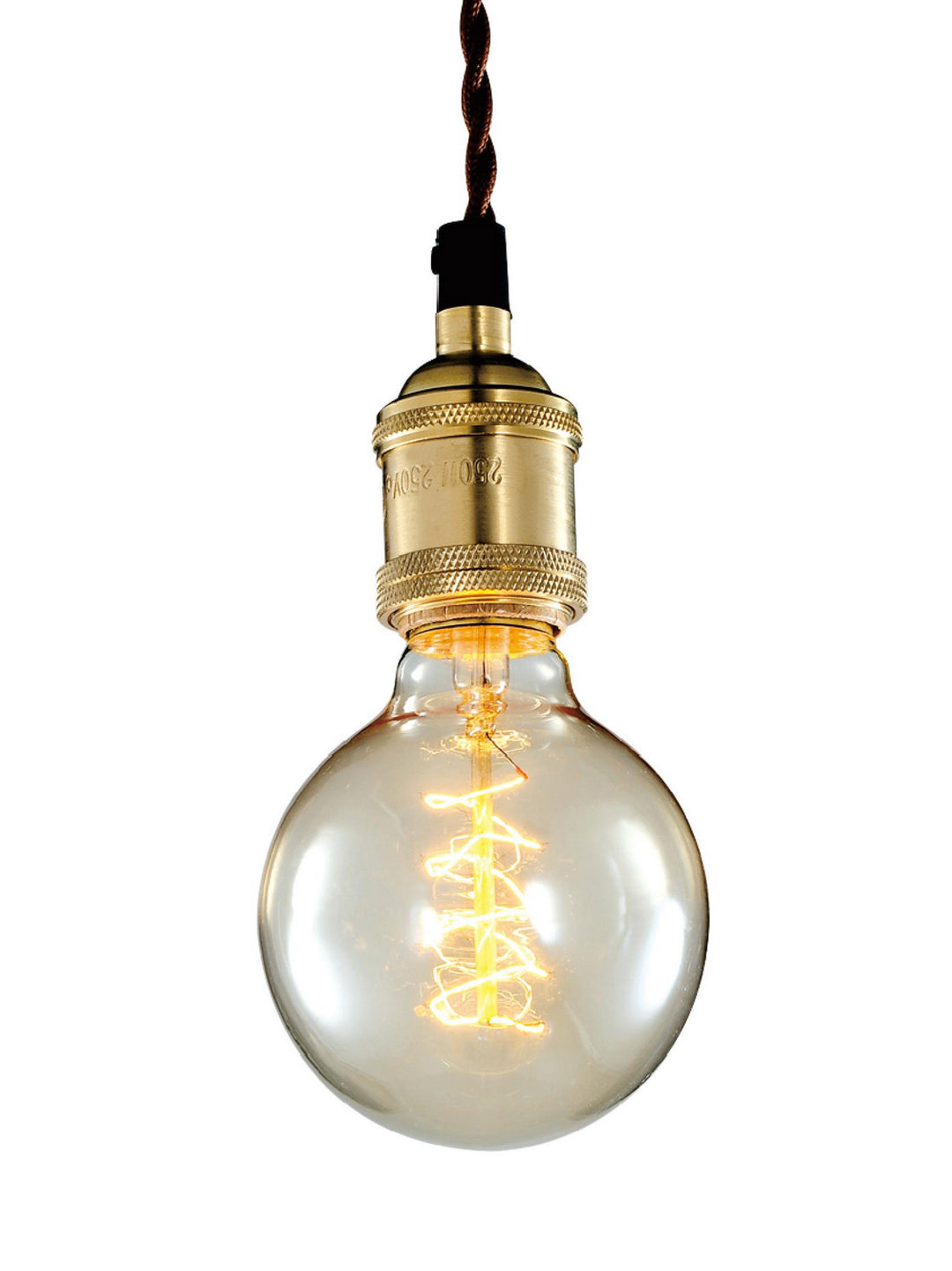 Bethel International AV60-1BRN Pendant Light - Brass