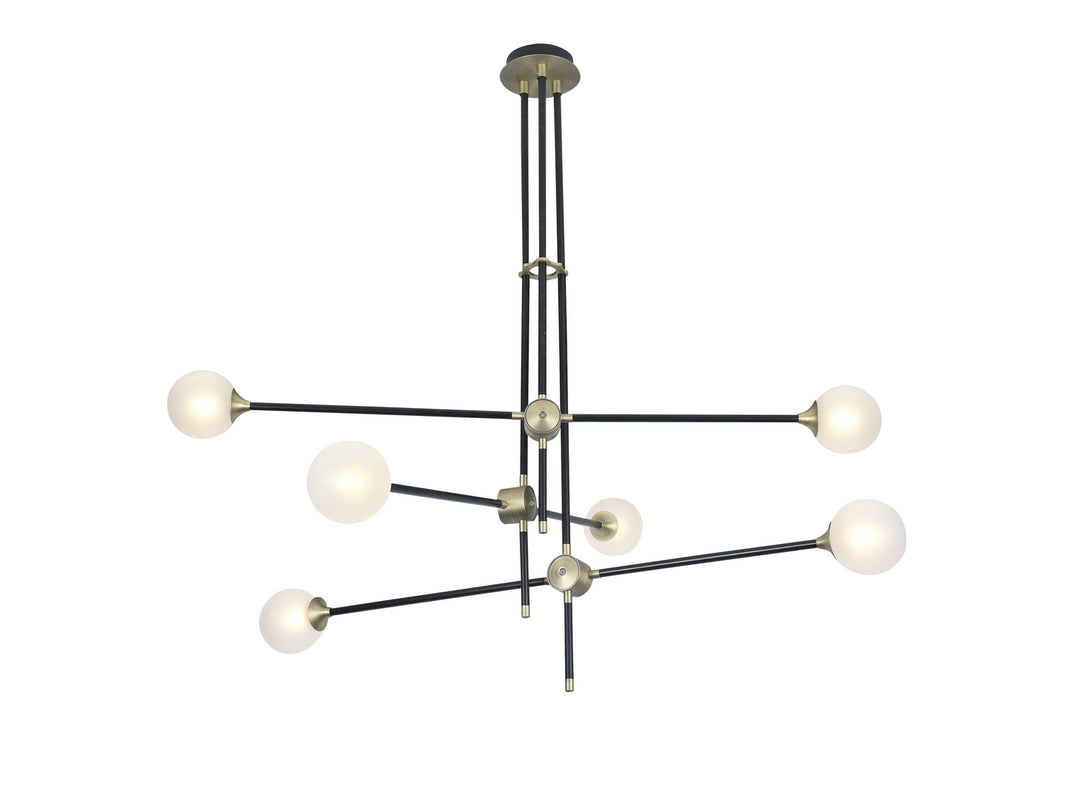 Bethel International DLS09C39BR Chandelier Light - Black