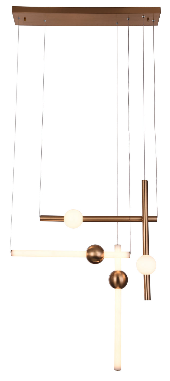 Bethel International DLS10C24G Chandelier Light - Gold