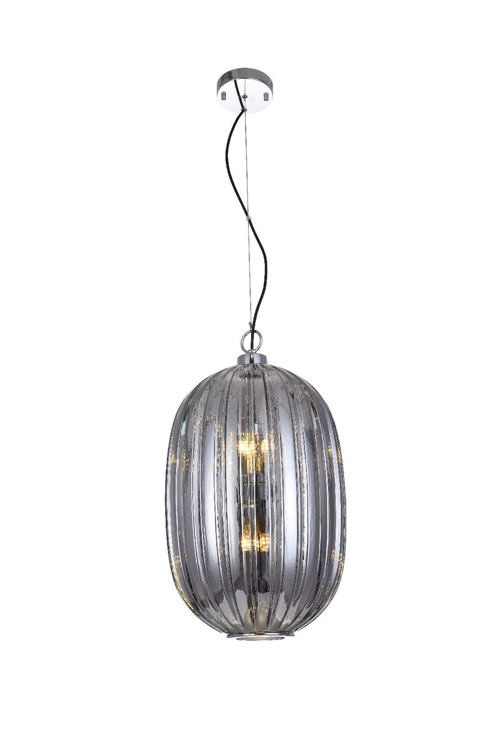 Bethel International DU155P19CH Pendant Light - Chrome