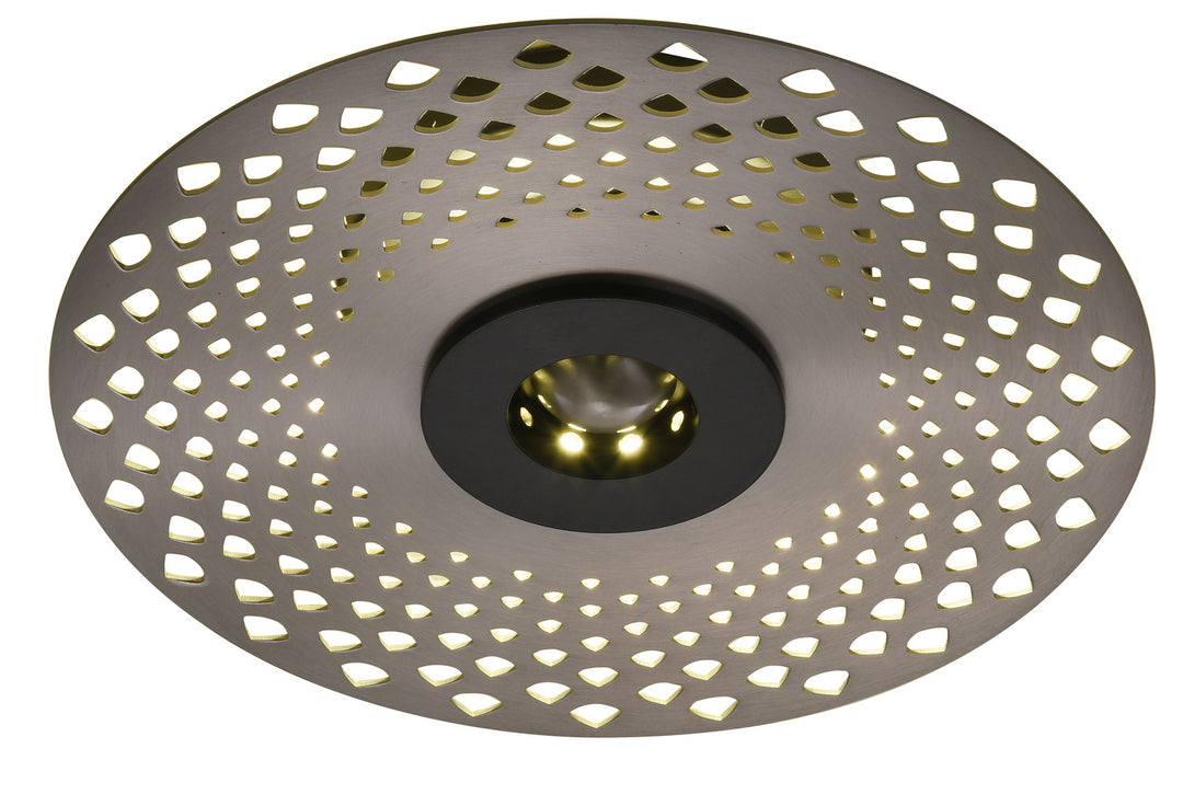 Bethel International DU157W15N Wall Sconce Light - Shiny Nickel