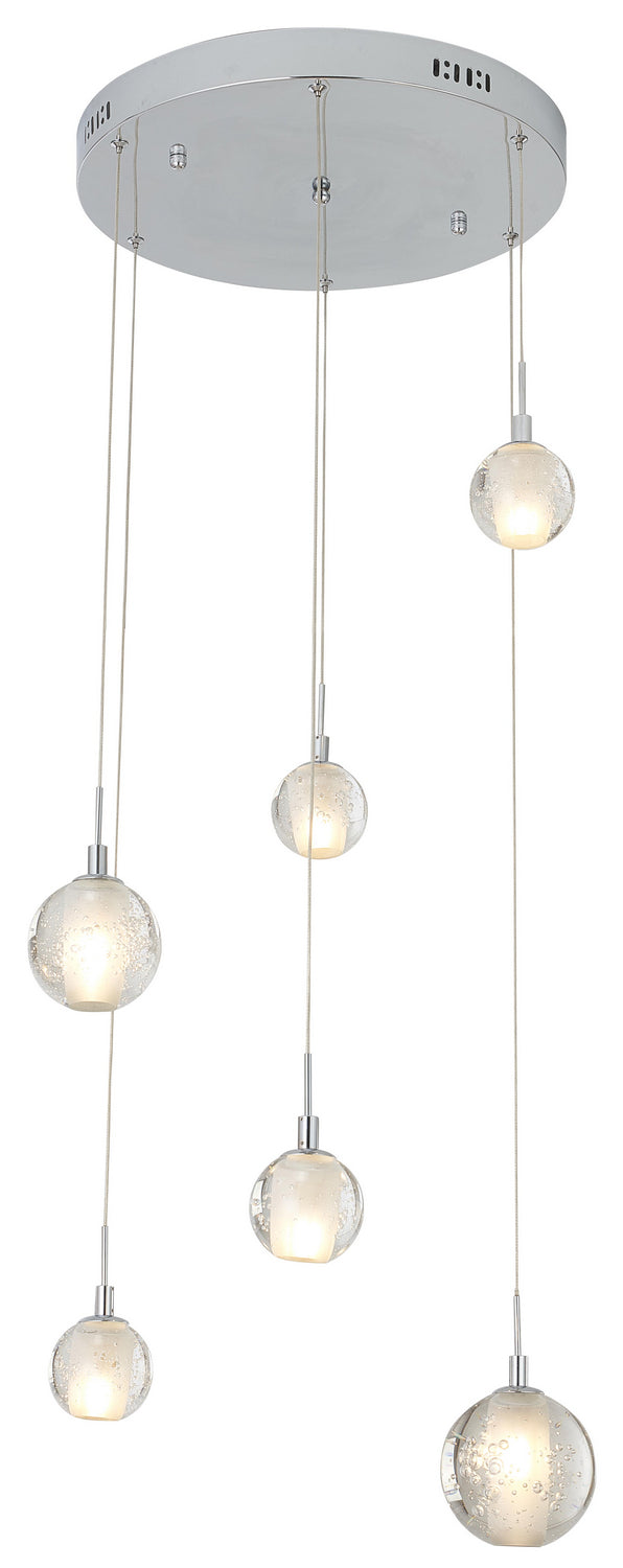 Bethel International FT46C16CH Chandelier Light - Chrome