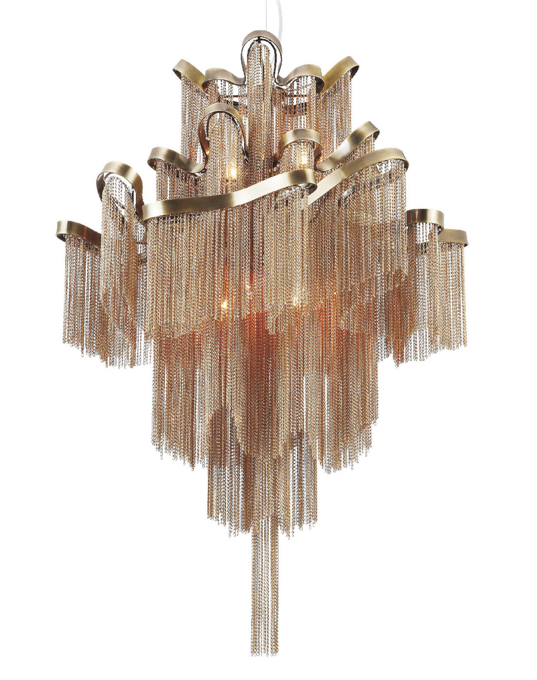 Bethel International HO155MCK Chandelier Light - Bronze