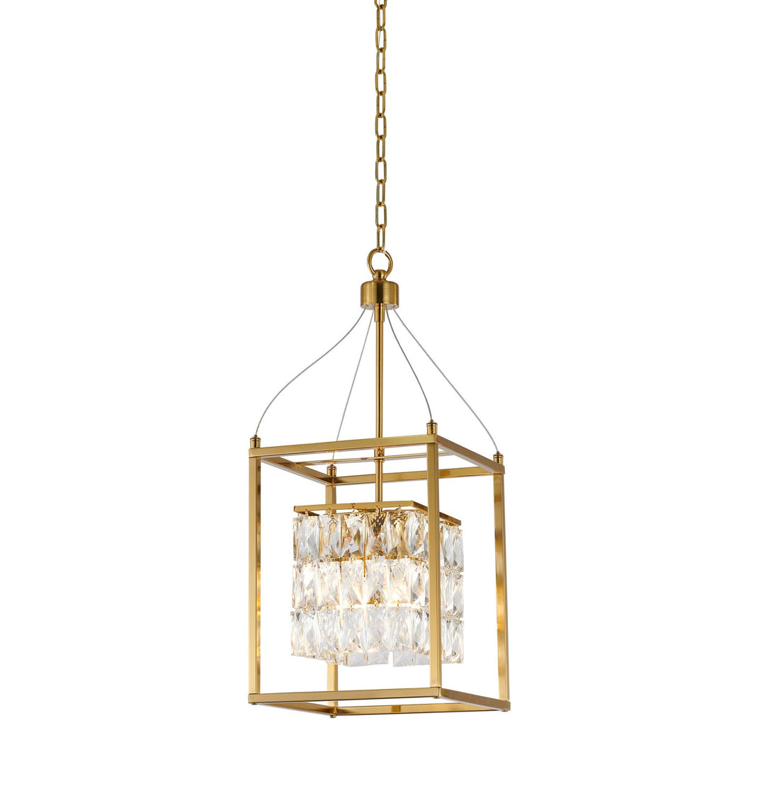 Bethel International LA11AB-10 Chandelier Light - Antique Brass