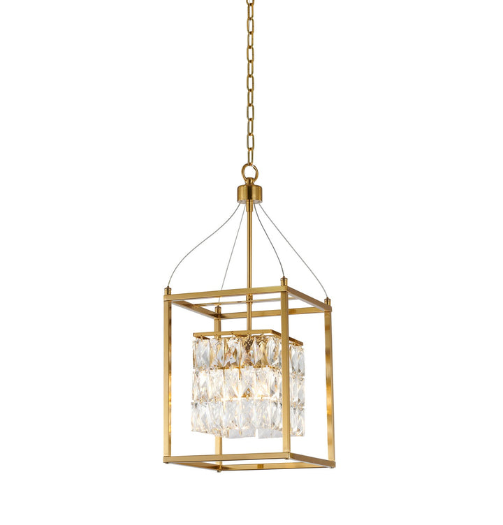 Bethel International LA11AB-10 Chandelier Light - Antique Brass