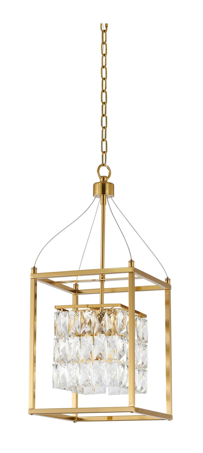 Bethel International LA11AB-10 Chandelier Light - Antique Brass