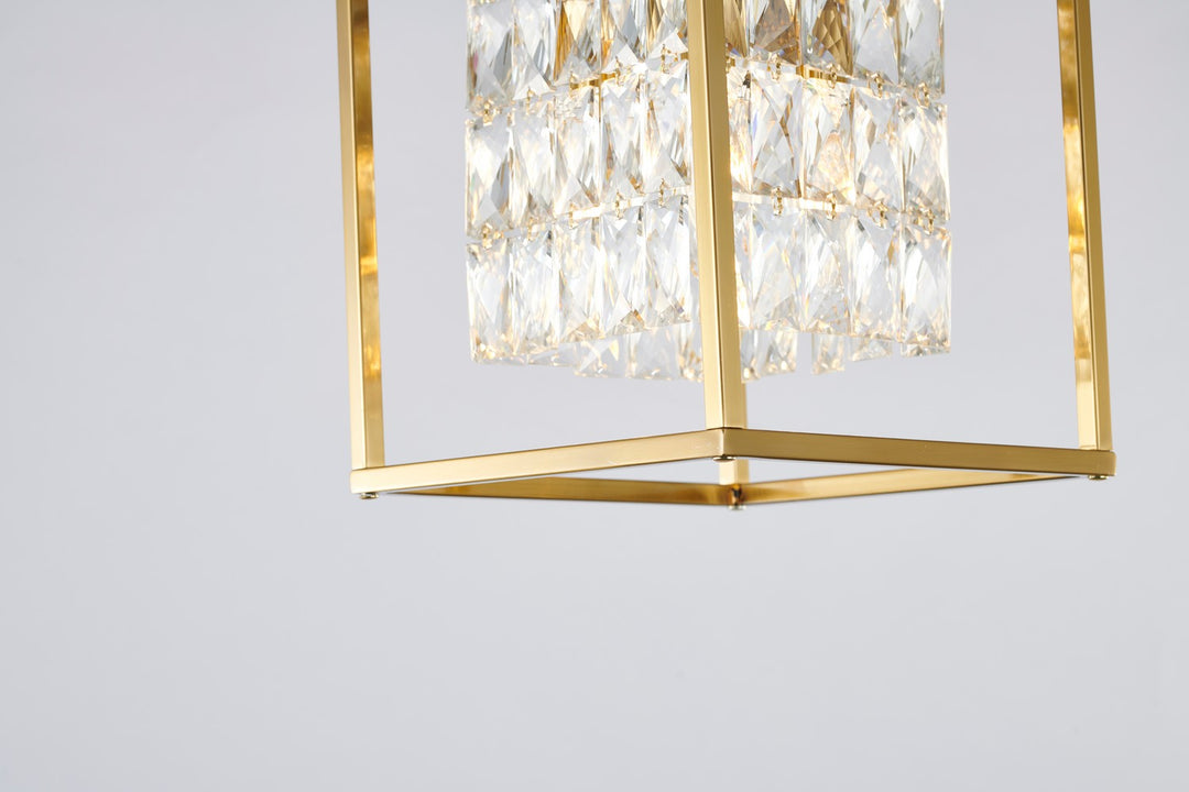 Bethel International LA11AB-10 Chandelier Light - Antique Brass