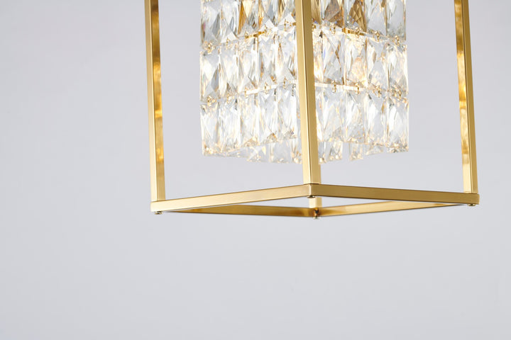 Bethel International LA11AB-10 Chandelier Light - Antique Brass
