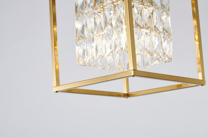 Bethel International LA11AB-10 Chandelier Light - Antique Brass