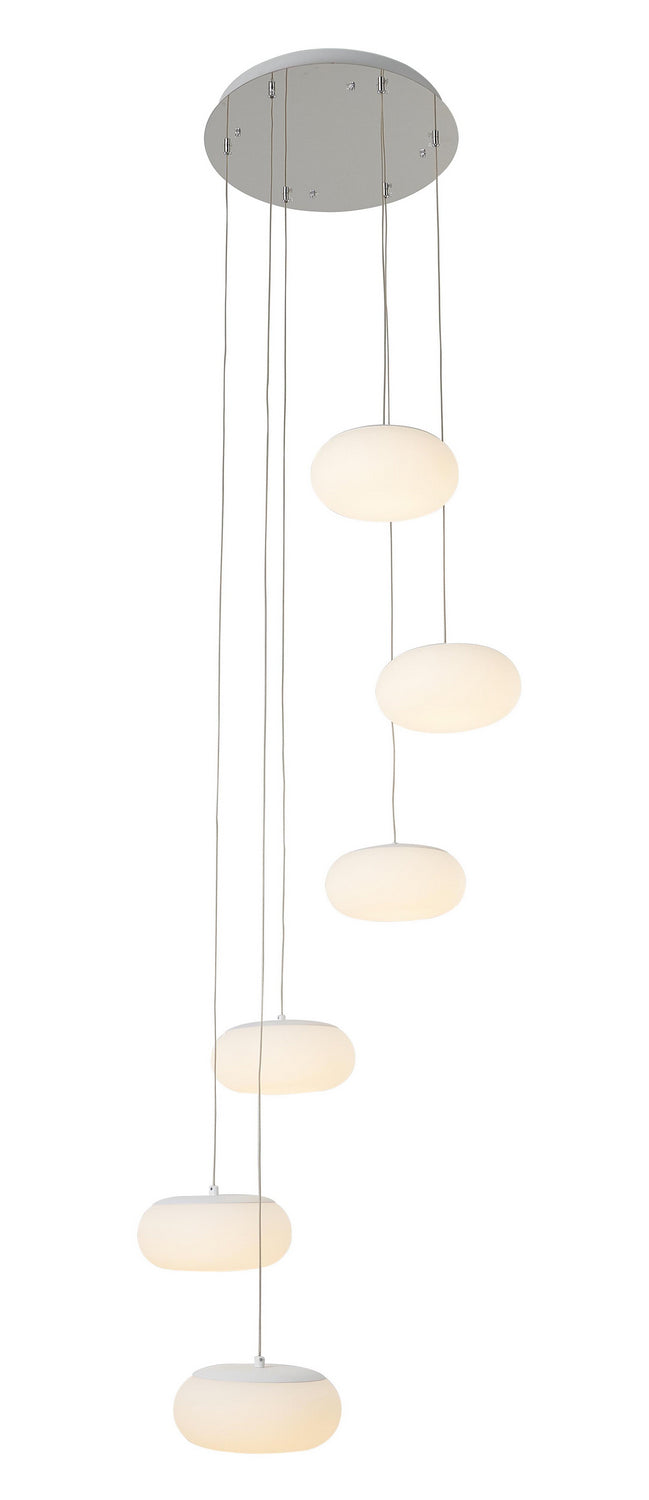 Bethel International TA05C15W Chandelier Light - White