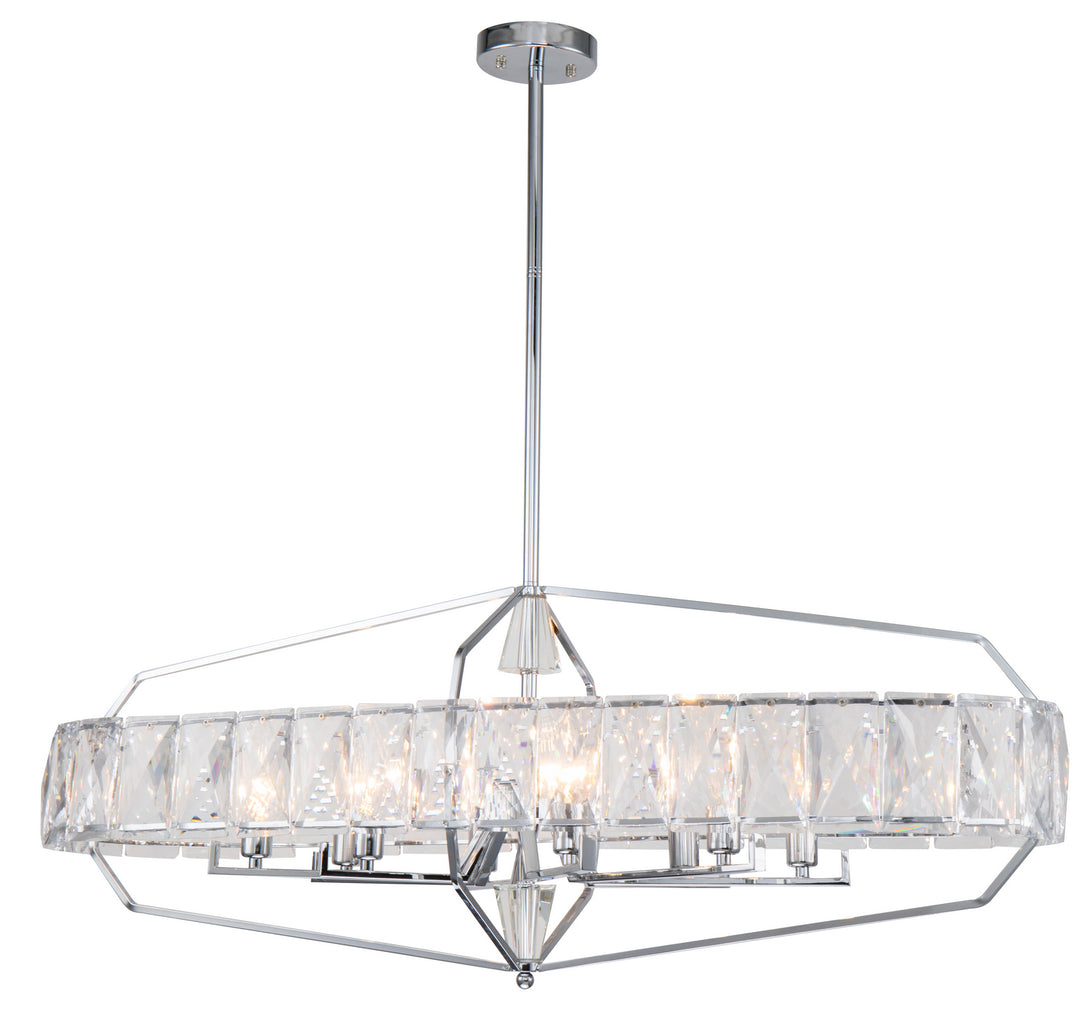 Bethel International TD22C40CH Chandelier Light - Chrome