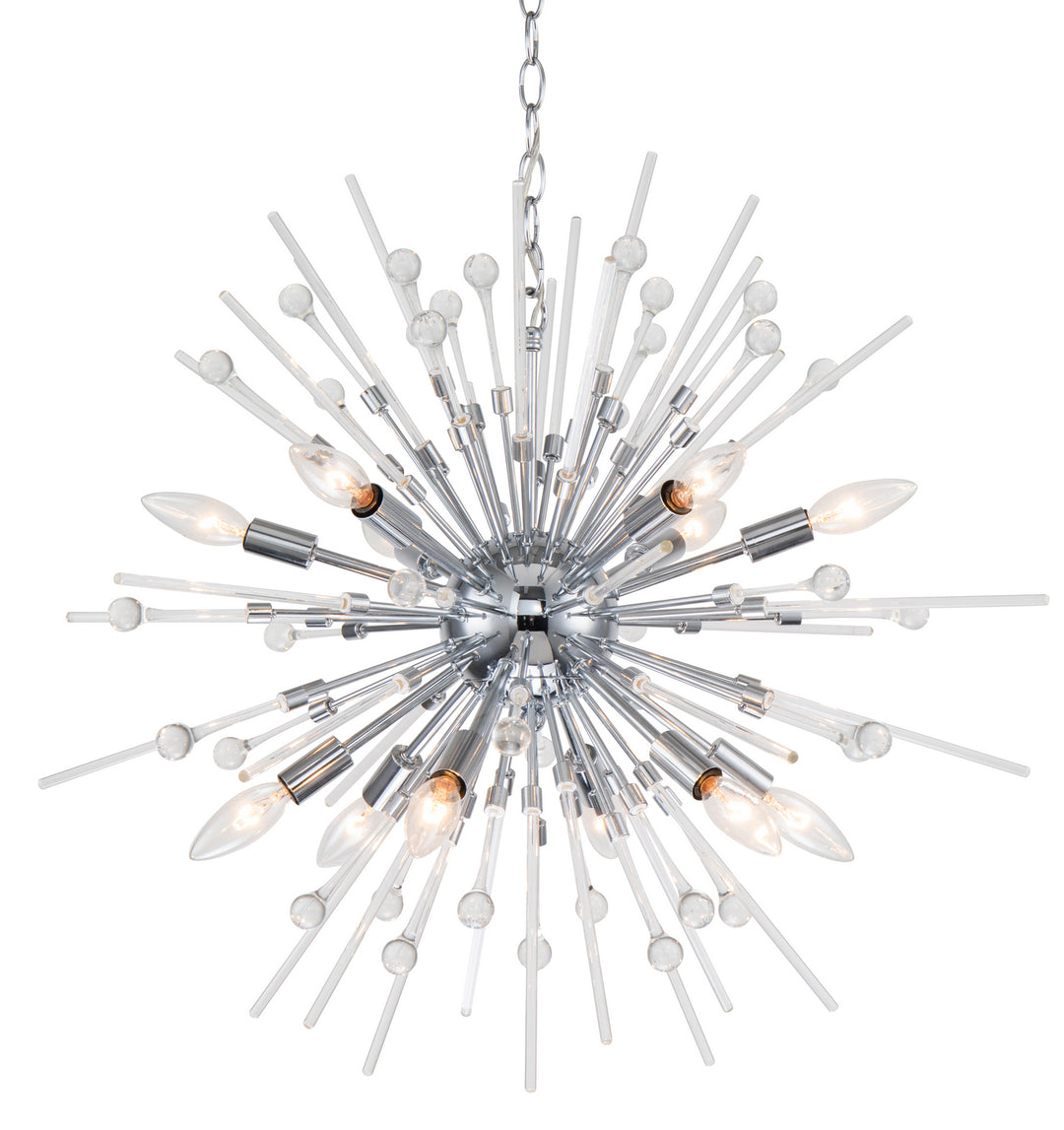 Bethel International TD30C30CH Chandelier Light - Chrome