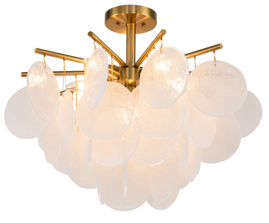 Bethel International TD31C23AB Ceiling Light - Antique Brass