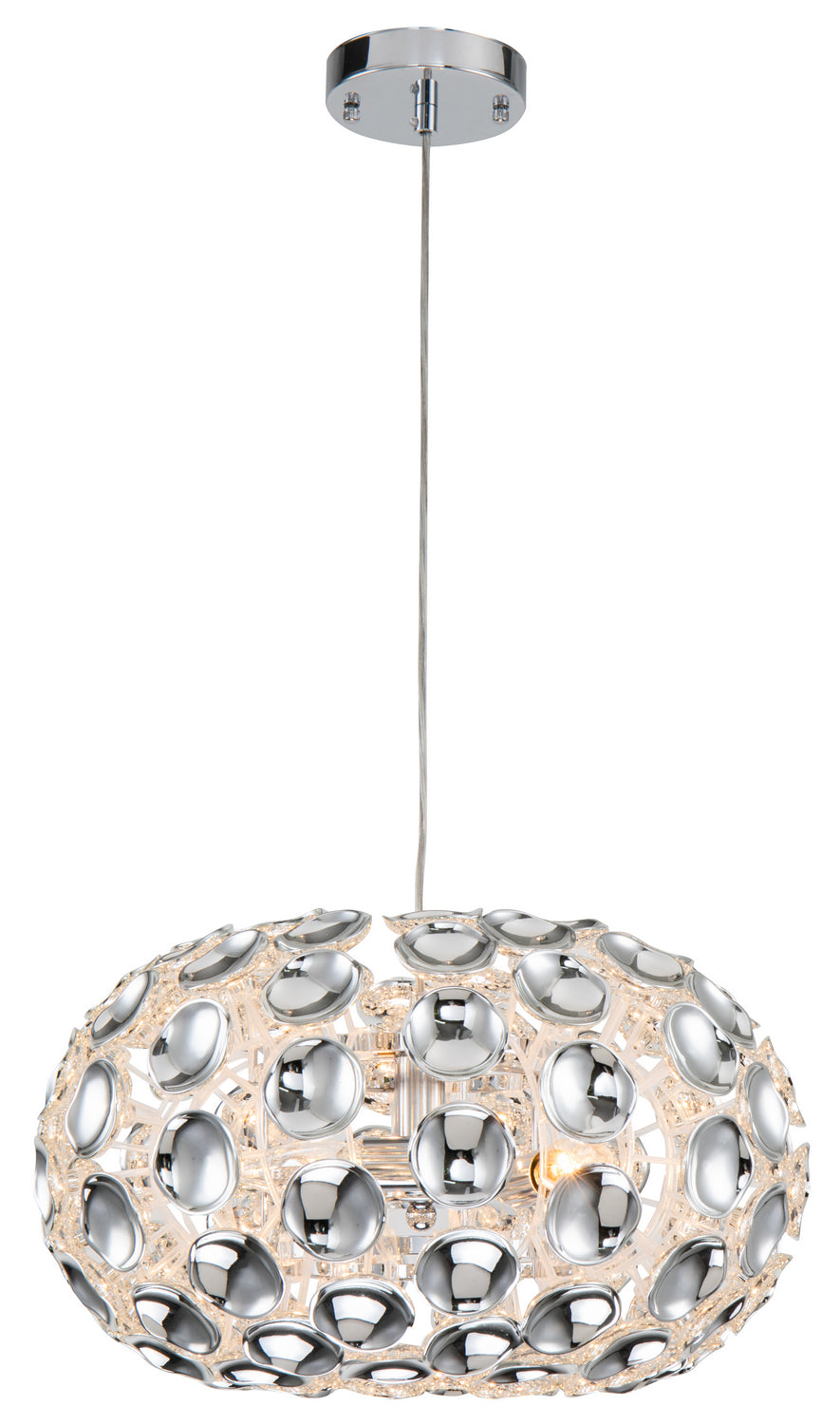 Bethel International TD32C17CH Pendant Light - Chrome