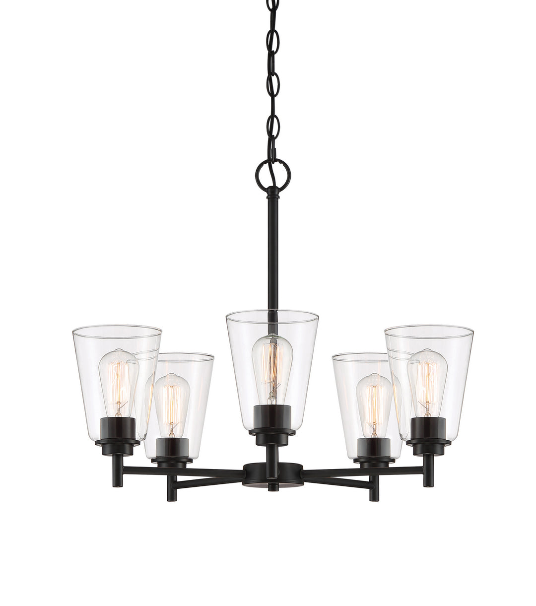 Designers Fountain Westin 95785-MB Chandelier Light - Matte Black
