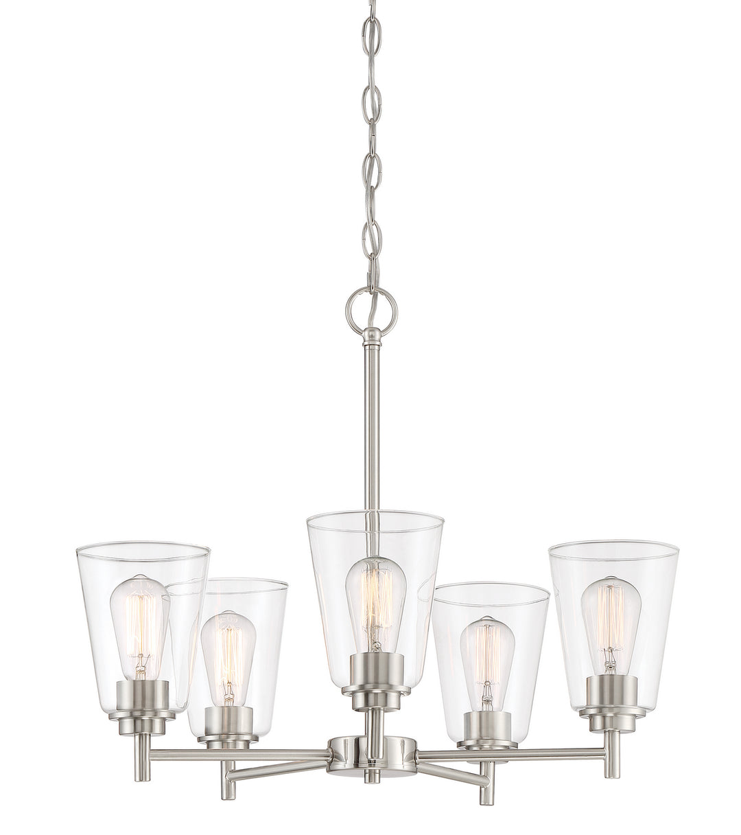 Designers Fountain Westin 95785-SP Chandelier Light - Satin Platinum
