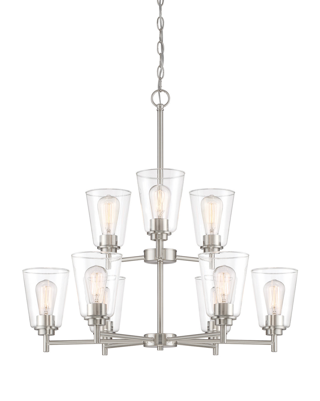 Designers Fountain Westin 95789-SP Chandelier Light - Satin Platinum