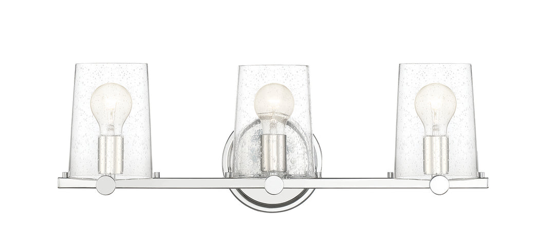 Designers Fountain Matteson 95803-CH Bath Vanity Light 25 in. wide - Chrome