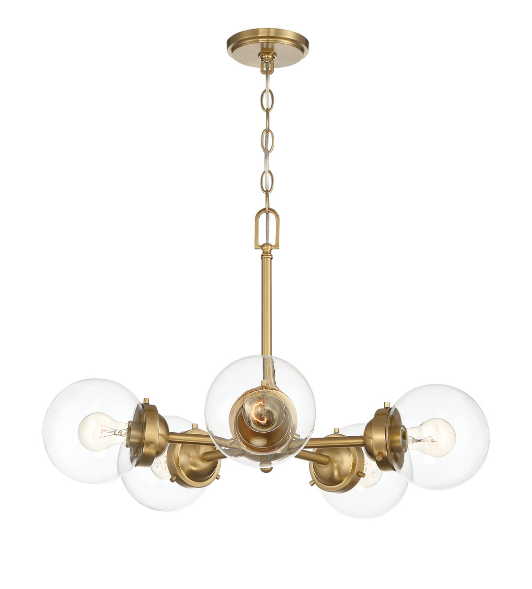 Designers Fountain Knoll 95985-BG Chandelier Light - Brushed Gold