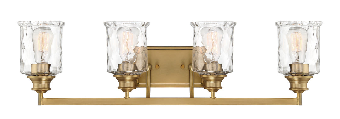 Designers Fountain Drake 96304-BG Bath Vanity Light 32 in. wide - Brushed Gold