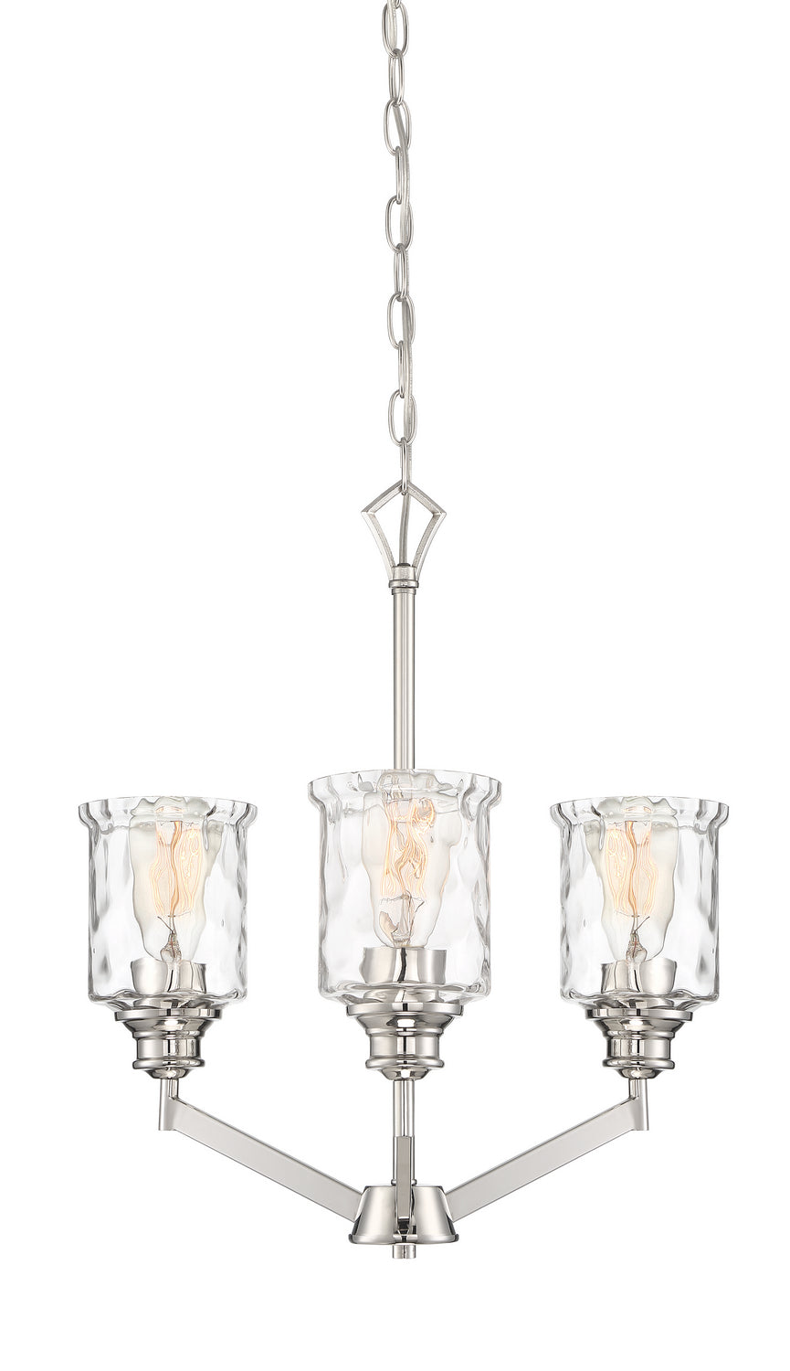 Designers Fountain Drake 96383-PN Chandelier Light - Polished Nickel