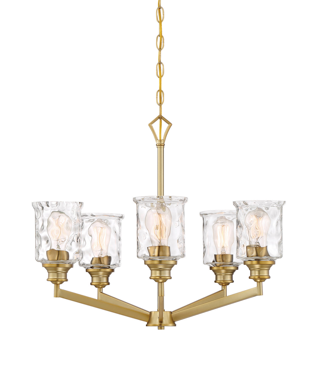 Designers Fountain Drake 96385-BG Chandelier Light - Brushed Gold