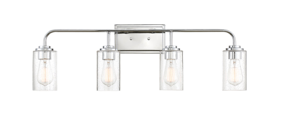 Designers Fountain Logan 96404-CH Bath Vanity Light 32 in. wide - Chrome