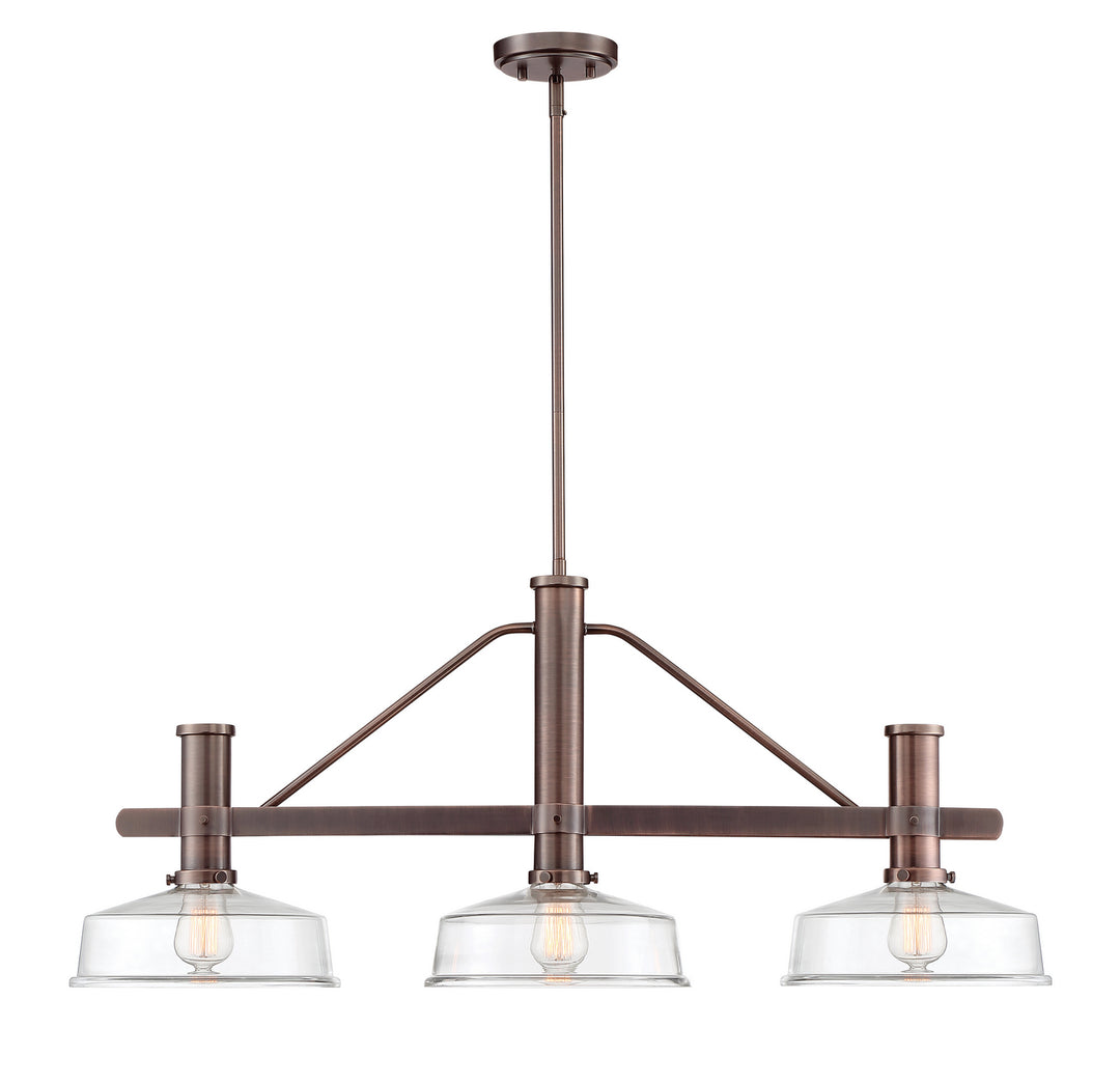 Designers Fountain Carson 96538-SCB Pendant Light - Satin Copper Bronze