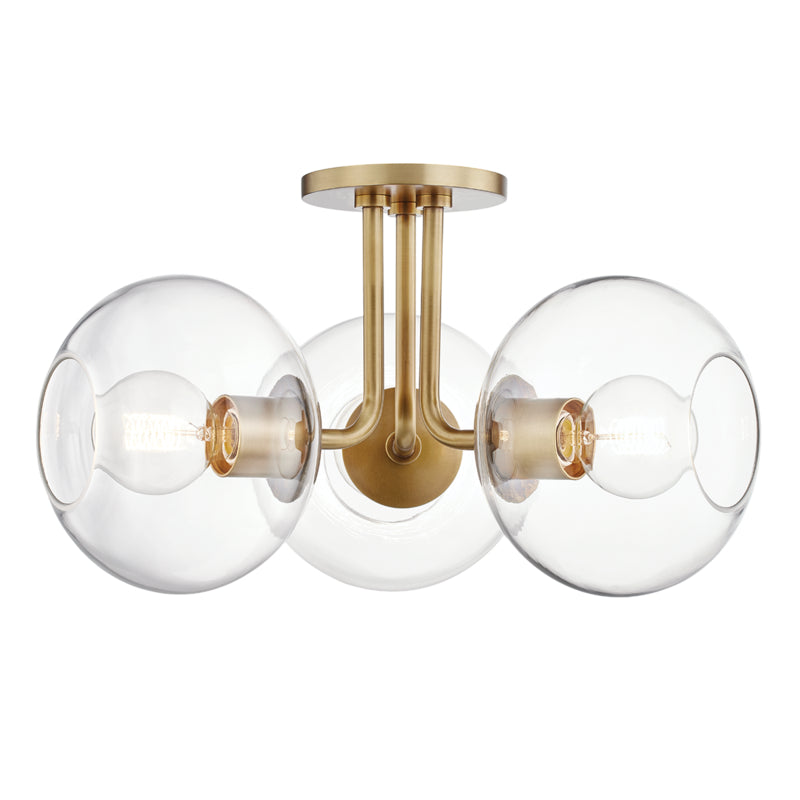 Mitzi Margot H270603-AGB Ceiling Light - Aged Brass